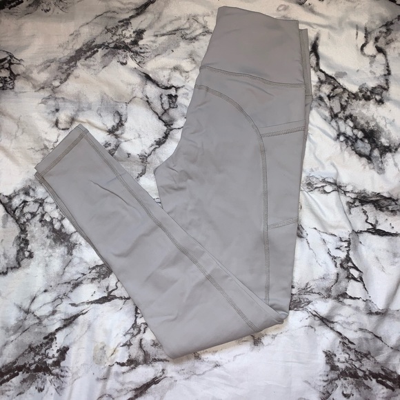 Buffbunny Collection Pants - Buffbunny Grey Pocket Leggings
